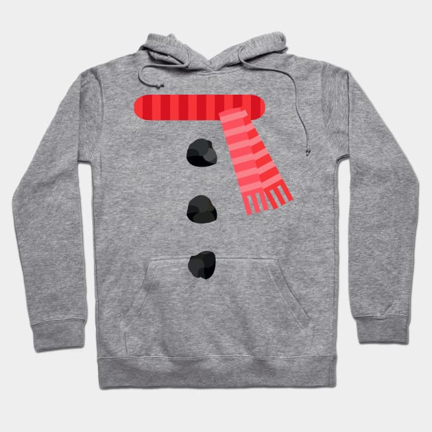 Snowman Costume - Funny Christmas TShirt Hoodie by ghsp